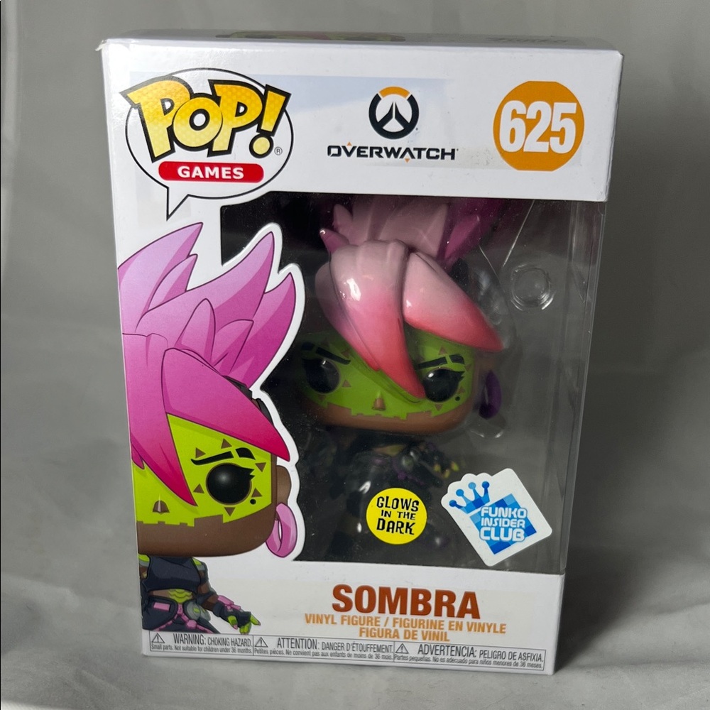Funko Pop Overwatch Sombra Funko Insider Club Exclusive Vinyl‎ Figure #625